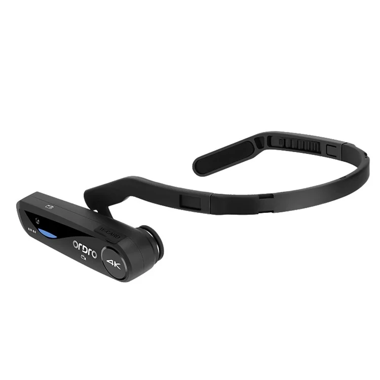 EP6PLUS 4K 30FPS Wearable Video Camera Anti-Shake Head Mounted Camcorder